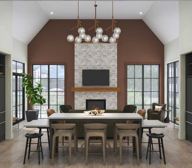 Clubhouse Interior at Brooking Square - Apartments for Lease on the Cainhoy Peninsula, SC