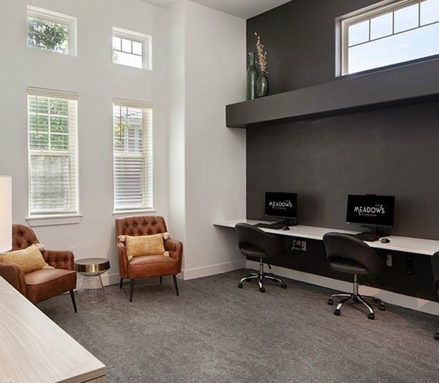 Parker apartments near Western Union - The Meadows At Meridian - business center