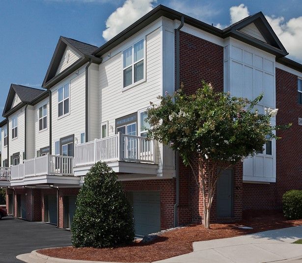 Cary Apartments in RTP - Chancery Village Townhomes with private entry garages available