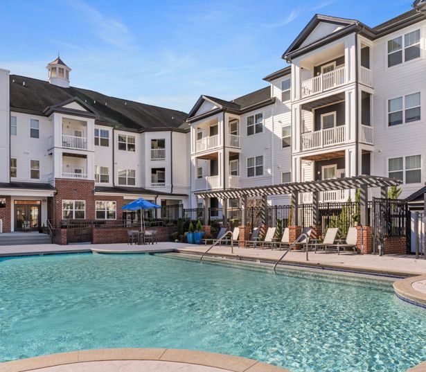 Chancery Village apartments in Parkside near Alston Ridge Elementary - pool