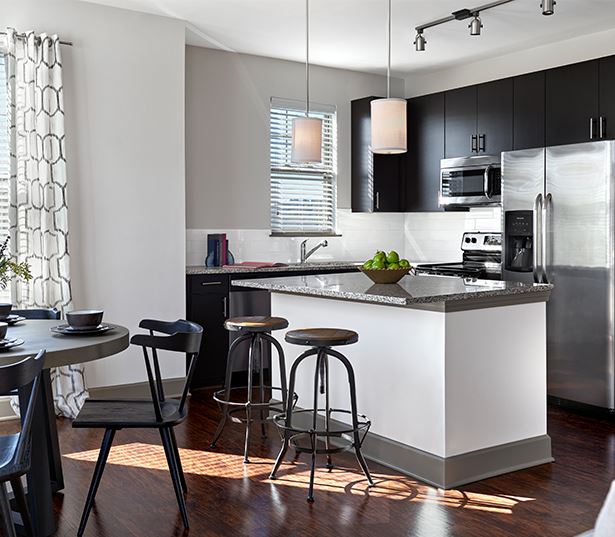 apartments in franklin tn - Cadence Cool Springs gourmet kitchen