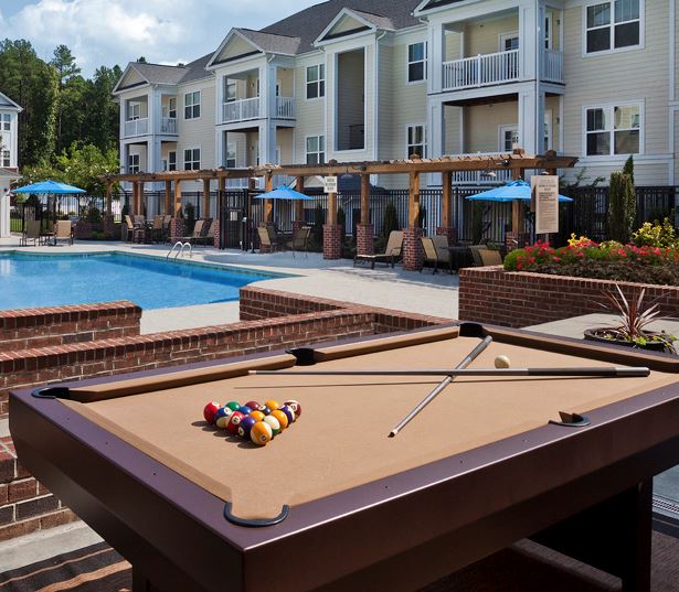 Chancery Village townhouses for rent in cary nc - Pool deck
