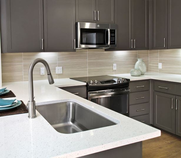 phoenix luxury apartments - District at Biltmore lighting