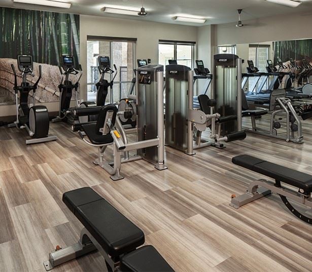 Houston Medical Center apartments for rent - District At Greenbriar State of the art fitness center