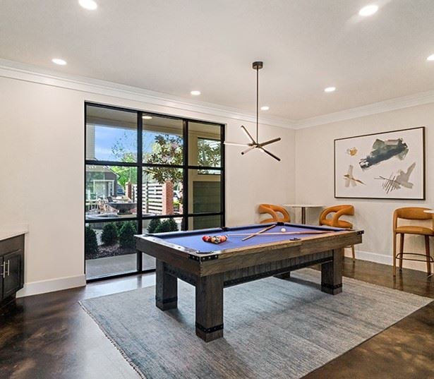 Apartment Homes for rent in Franklin, TN - Dwell at McEwen pool in the clubroom