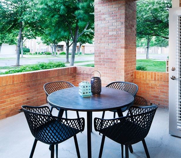 parker co apartments - The Meadows At Meridian Private Patio or Balcony 