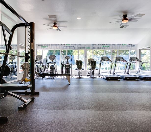 Townhomes near Rosemont Ridge Middle School in West Linn - Cascade Summit - Fitness center