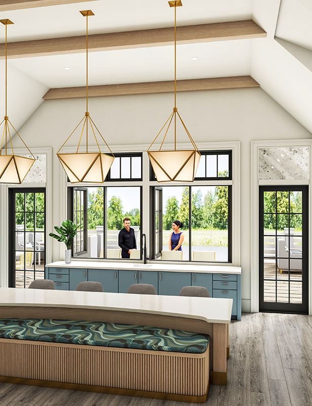 The Henslow Daniel Island - clubhouse - Charleston Apartments