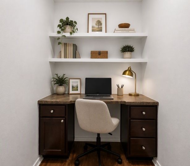Affordable Apartments in Denver - Highland Crossing and Highland Square - Built-in Desk