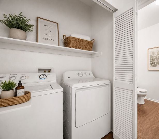 Affordable Apartments with Laundry - Highland Crossing and Highland Square - Washer and Dryer