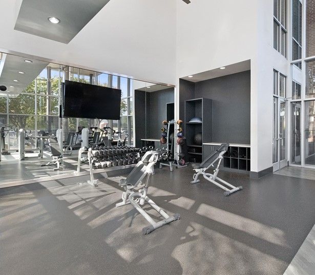 The Icon at Ross - fitness and training center - Uptown Dallas Apartments