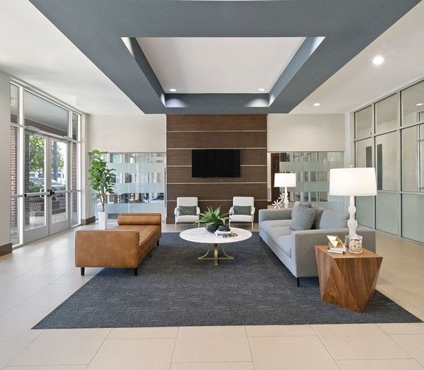 The Icon at Ross lobby - Uptown Dallas Apartments