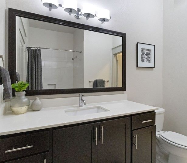 The Icon at Ross spacious bathrooms - Apartments near Baylor University Medical Center Dallas