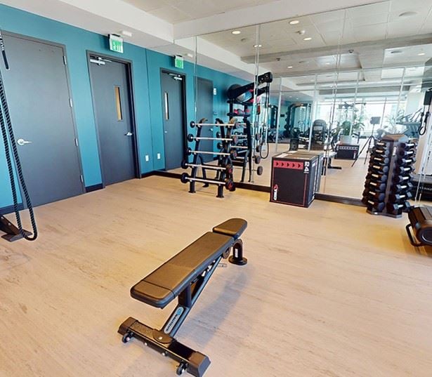 High rise apartments houston tx - SkyHouse River Oaks Fitness Studio
