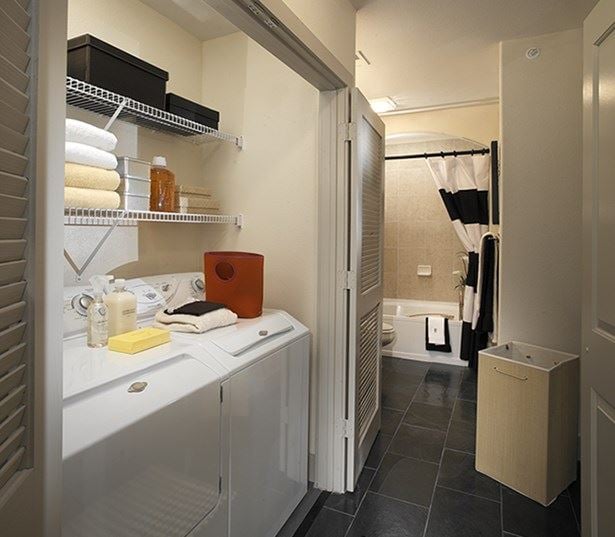 Golden Triangle apartments for rent in Denver - The Boulevard Apartments Washer and dryer