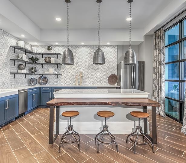 The Links Rea Farms - Apartments for Rent in South Charlotte - Terrace Lounge