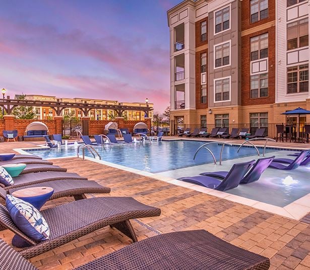 Apartments in South Charlotte near ESPN - The Links Rea Farms - Pool