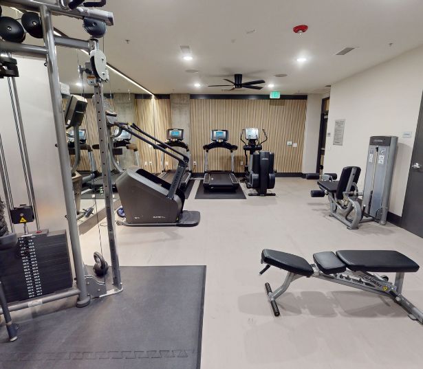Studio LoHi Apartments - Fully equipped fitness center Denver CO - LoHi Apartments