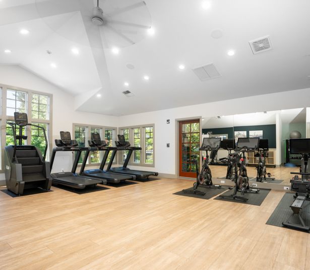 The Lodge at Redmond Ridge apartments in the Lake Washington School District - Fitness Center