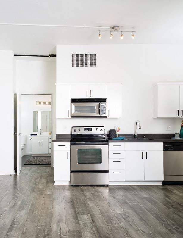 Historic Core apartments for rent in DTLA - Lofts at Security Building upgraded homes