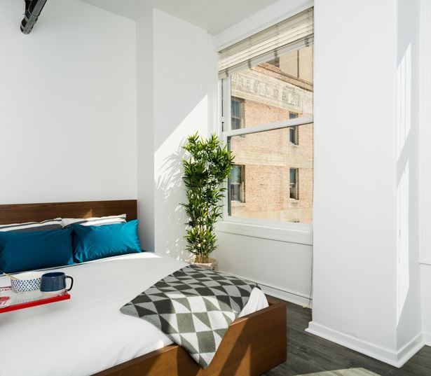 Downtown LA apartments near City Hall - Lofts at Security Building upgraded flooring