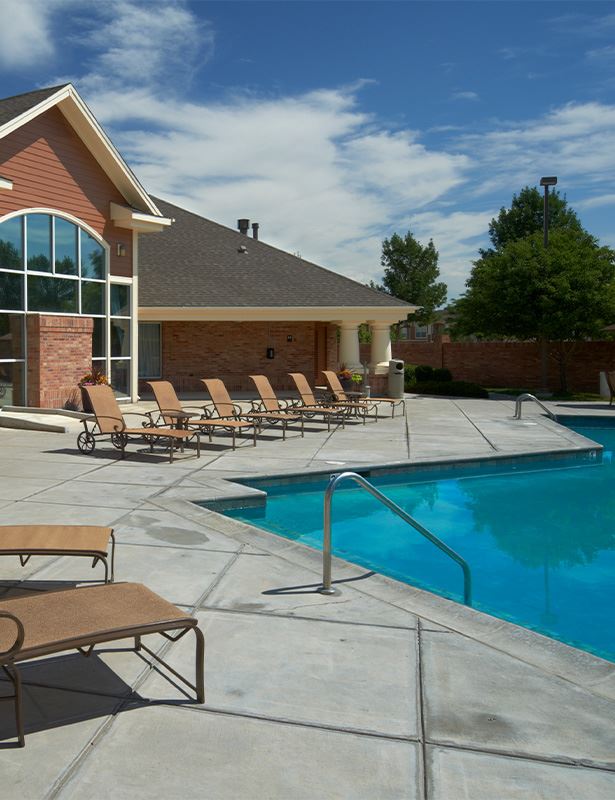 Madison Park Swimming pool with sun deck Thornton CO