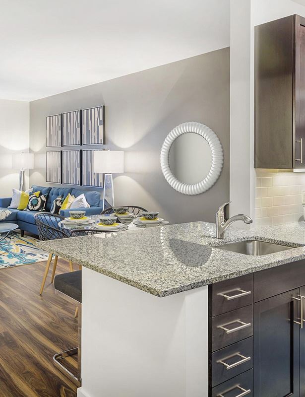 Apartments near Cambridge, MA | Malden Square Apartments | living room