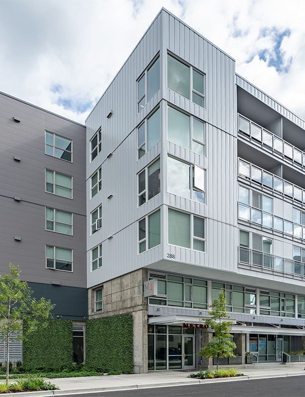 Spring District apartments near Amazon - Metro 112 Apartments - exterior