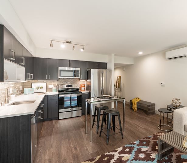 Apartments in Bellevue WA near Amazon - Metro 112 Apartments - hardwood flooring
