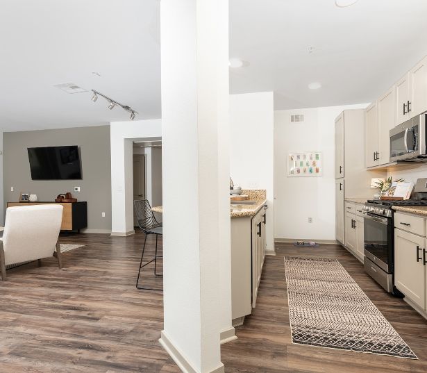 Miramar apartments for rent near Naval Base Coronado - Mira Bella Interiors - Living Room