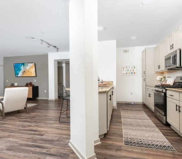 Miramar apartments for rent near Naval Base Coronado - Mira Bella Interiors - Living Room