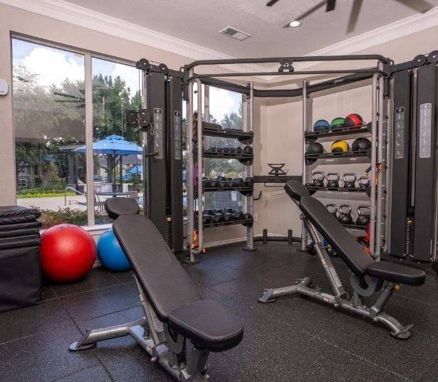 Montelena Apartments for rent near DFW Airport - Fitness Center