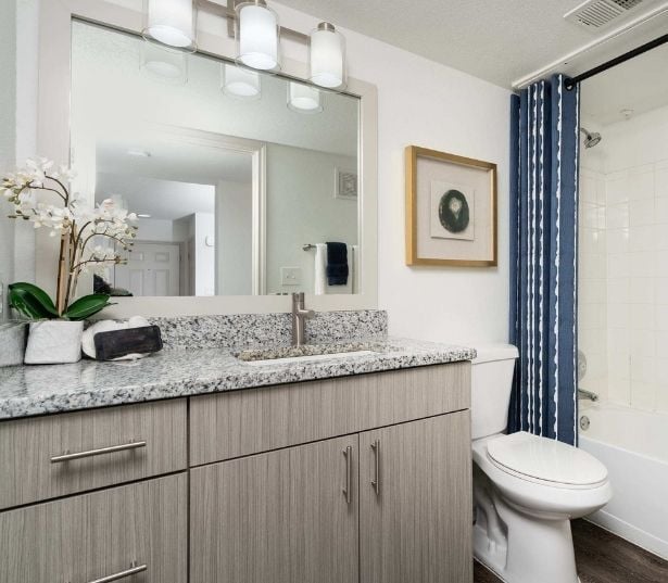 Southlake, TX Apartments for rent - Montelena - Wood grain cabinets