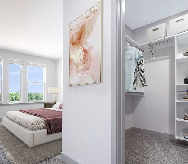 Apartments near Dulles Airport - Passport Apartments Herndon - Bedroom