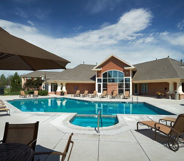 Madison Park Two outdoor swimming pools Thornton CO - 120th