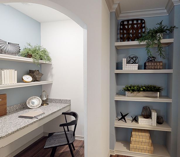 Charlotte Apartments for Rent - Promenade Park - Built-in desk