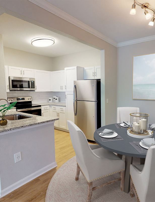 Renovated Apartment Homes for Rent in Orlando - Reserve at Beachline - vinyl plank floors