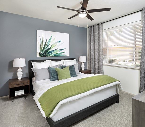 Apartments for rent in North Scottsdale - San Carlos Ceiling fans in bedrooms and living areas