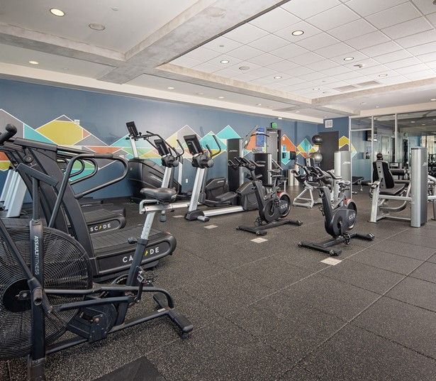 Rainey Street Apartments in Austin - SkyHouse Austin - Fitness Center