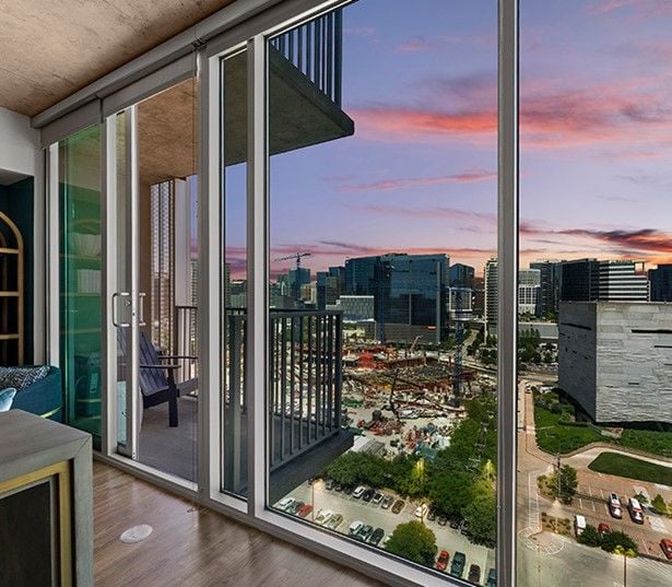 SkyHouse Dallas - Balcony - High Rise Apartments Uptown Dallas