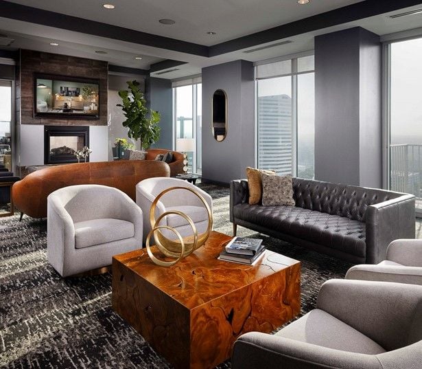 Galleria area apartments - SkyHouse River Oaks - SkyLounge