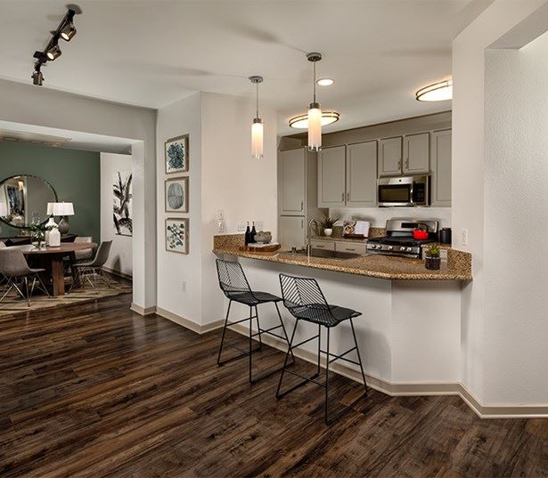 San Diego apartments near Radys Children's Hospital - Mira Bella upgraded kitchen