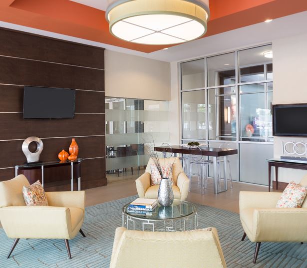 The Icon at Ross WiFi lobby - Ross Street Apartments