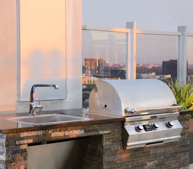 Apartments near galleria - SkyHouse River Oaks BBQ Grills