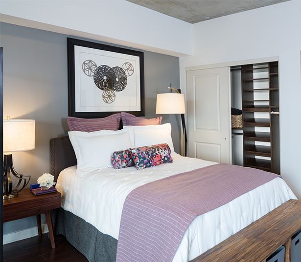 Galleria apartments for rent in Houston, Texas - SkyHouse River Oaks shelving