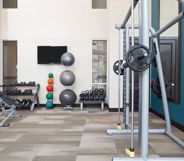 Strata Apartments - Fitness center - Apartments in Dallas TX