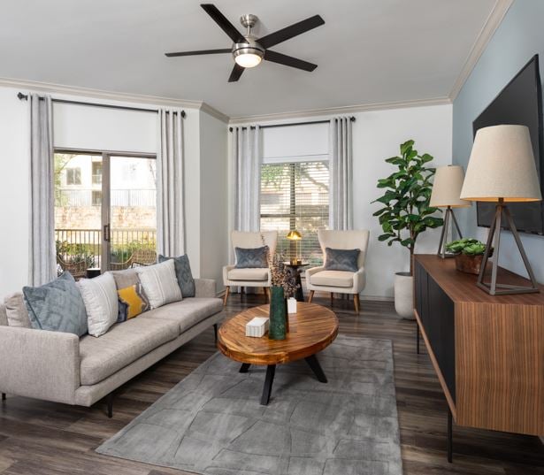 Apartments for rent in Pflugerville near Samsung - Settlers Ridge - Living Room