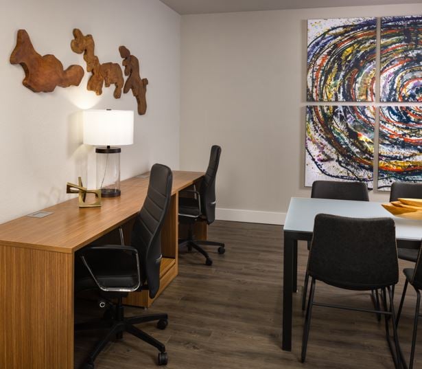The Ranch Apartments in North Austin - Business lounge