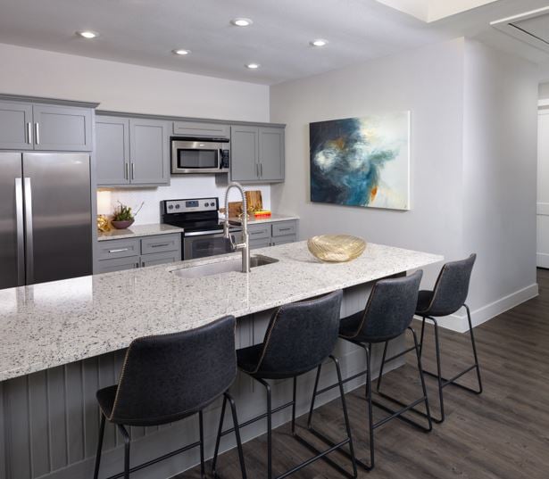 The Ranch Apartments in North Austin - Resident kitchen