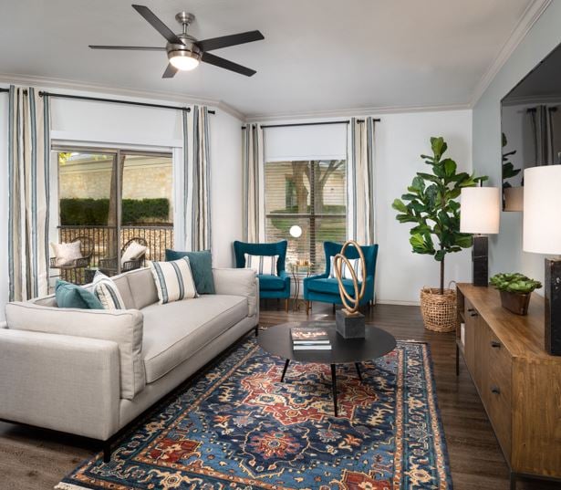 Tech Ridge Apartments in North Austin - The Ranch - Luxury vinyl plank Flooring